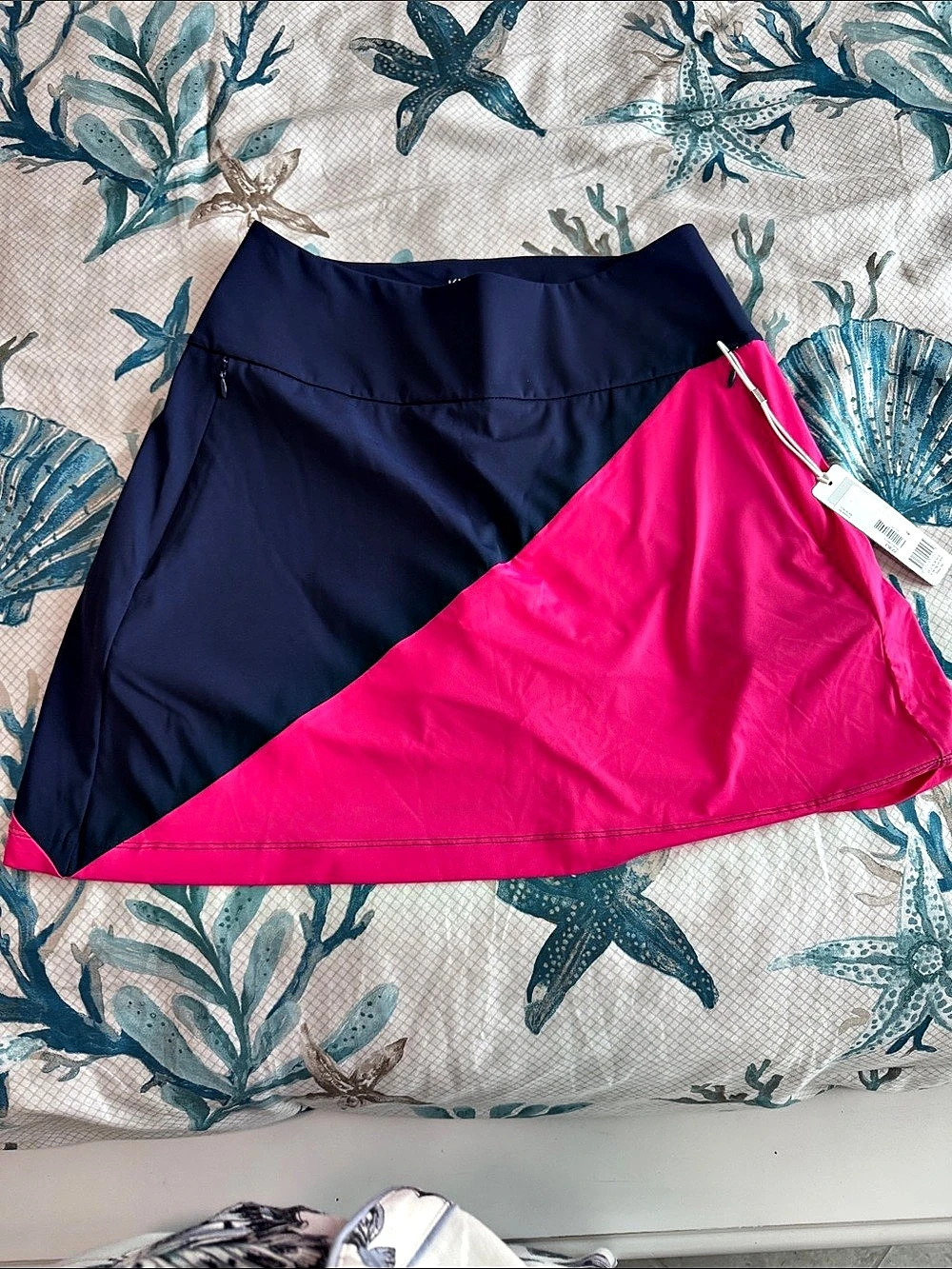 KINÖNA Golf Skort in Pink & Blue Size Small